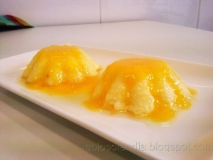 Pannacota de huevo al horno